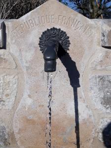 Fontaine restaurée
